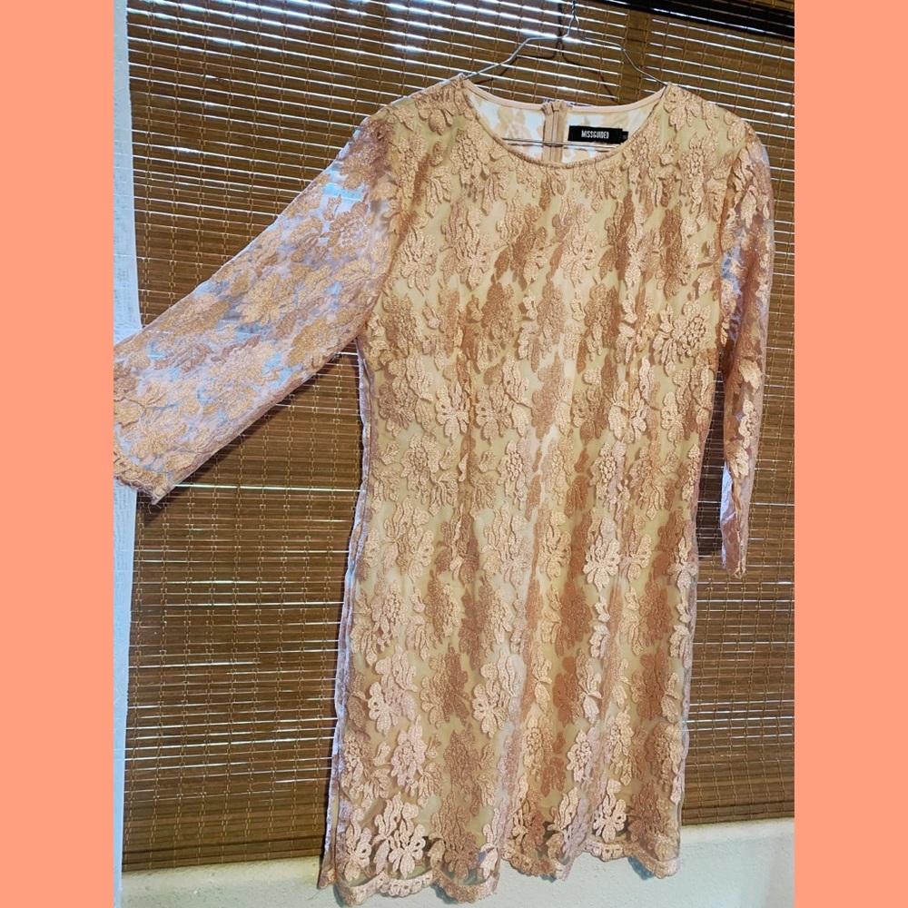 Sparkly Lace mini dress